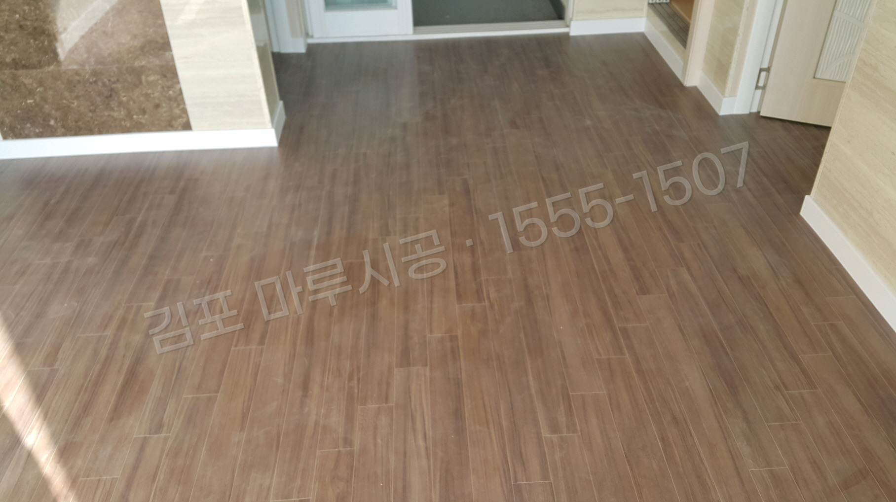 김포 바닥공사 마루시공업체 시공 후